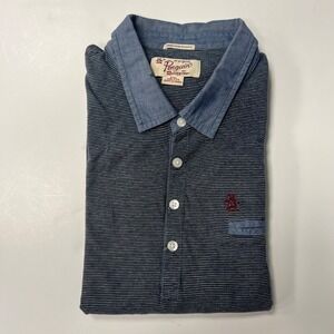 Penguin‎ Polo Shirt Striped Heritage Slim Fit Casual Top XXL